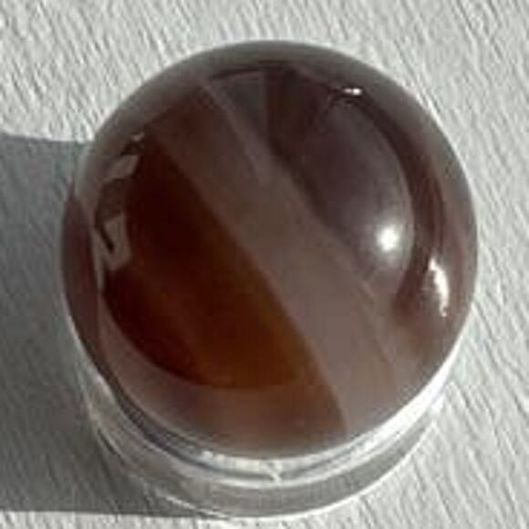 Banded Agate Mini Crystal Sphere - A - Picture 1 of 4